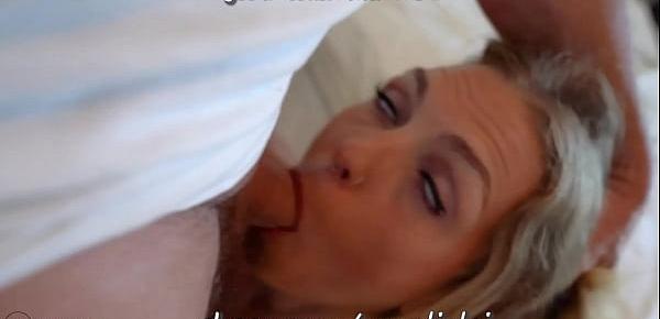 Alter Sack fickt blondes Teen! Voll verarscht bei Hausbesichtigung! Amelie Lei, Facial, Blowjob, deutsch, Abreiten, Cowgirl